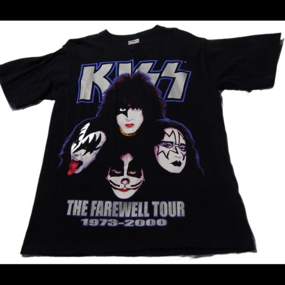 kiss farewell tour t shirts